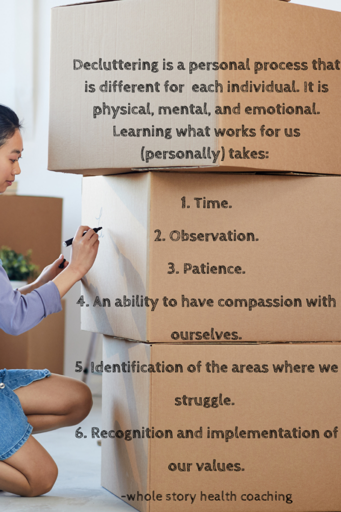 list of what it takes mentally and emotionally to make sure managing ADHD are clutter possible.


