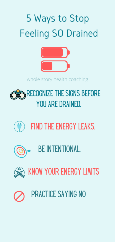 Learn when to unplug and stop feeling so drained.